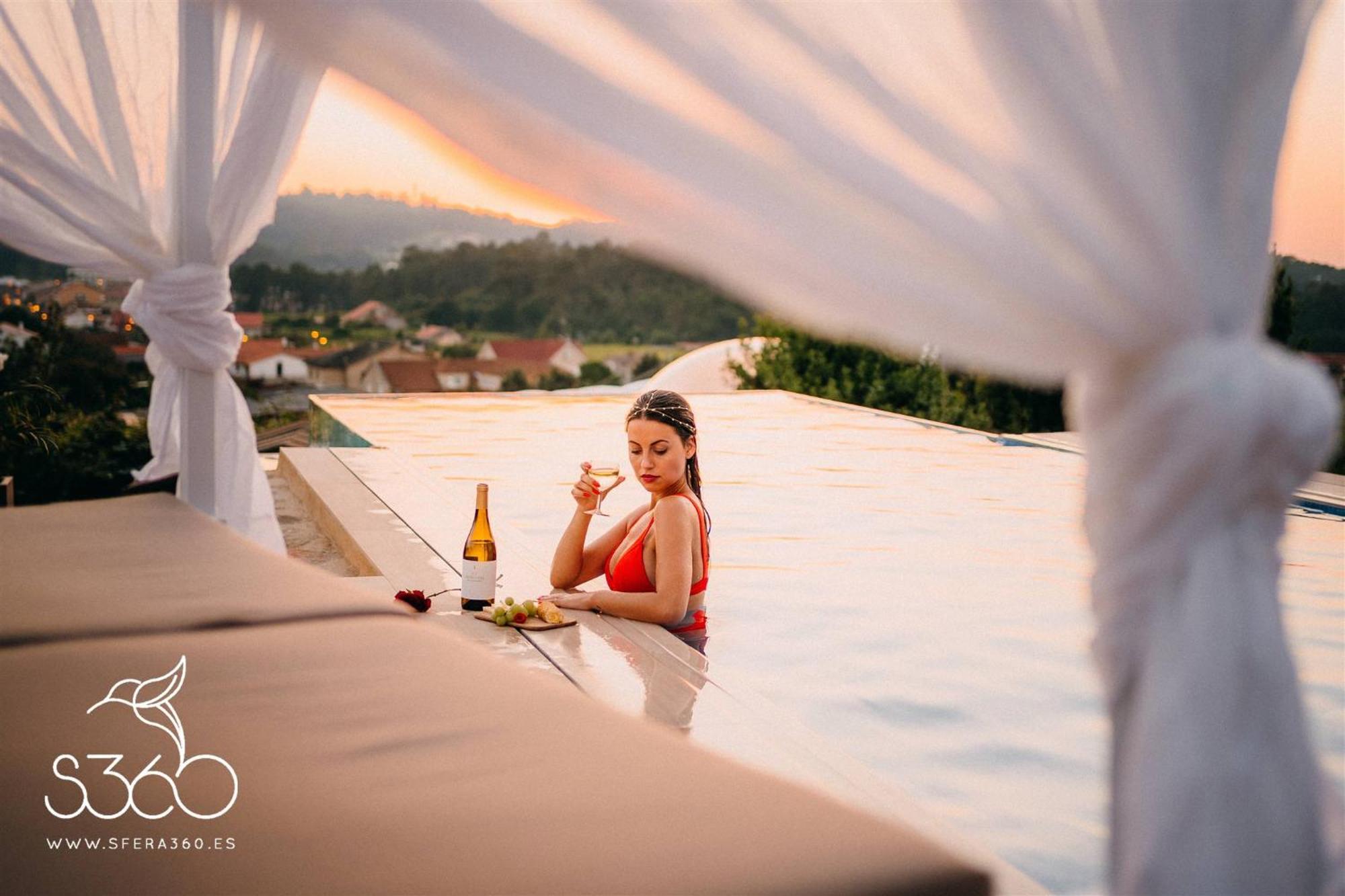 Casa Albarari Boutique Double Rooms With Access To Shared Infinity Pool Sanxenxo Εξωτερικό φωτογραφία
